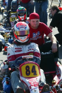 Boswell came through the ranks and drove with MRP Motorsport/Birel on the national scene (Photo: EKN)