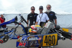Rudolph has been a three-time Team USA member at the Rotax Grand Finals (Photo: EKN)