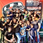 Brueckner celebrates his first Florida Winter Tour victory with the Orsolon Racing team (Photo: Orsolon Racing)