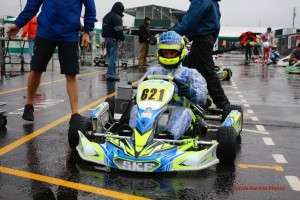 Four for four is Brazilian driver Leonardo Nienkotter in Masters Max (Photo: Florida Karting Photos)