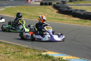 Hannah Greenemeier recorded her first ever podium in Mini Max (Photo: SeanBuur.com)