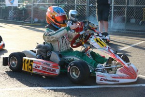 Nicholas d'Orlando enters the USPKS opener as a favorite in Mini Rok Cadet (Photo: Florida Karting Photos)