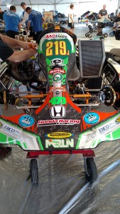 Lots of support once again from all the different companies that are helping me compete this year (Photo: K Kalish)