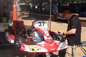 Dingess was able to prepare the Margay chassis to exactly the needs for Howden throughout the two days
