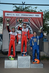 Rick Dreezen scored both victories in the S1 Pro Stock Moto division, taking home $1,000 (Photo: On Track Promotions - otp.ca)