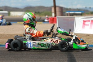 Merlin Nation invaded the west with Brandon Lemke earning his first TaG Junior victory in SKUSA competition (Photo: EKN)