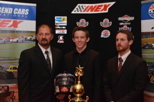 Shattuck honored at the INEX awards ceremony