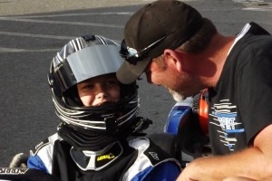 Karting is now a passion for the entire Daniels family