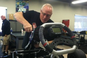 It was an honor to have the KSNA crew, including Tim Pappas, working on the steed for the day (Photo: EKN)