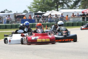 Chris Wells won a thriller in Sunday's Senior Pro Gas main event (Photo: Double Vision Photography)