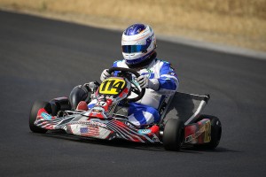 Longtime Aluminos driver Jonathan Allen was among a handful of team drivers to win at the Northern California Karting Road Racing event at Thunderhill (Photo: Tony Leone - DromoPhotos.com)