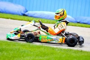 Stephen Dial continued his winning ways in the Komet division (Photo: Kathy Churchill - Route66kartracing.com)