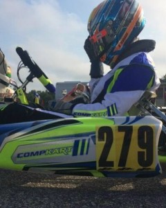 David Malukas moves over to the CompKart to continue his TaG Junior title defense (Photo: D. Malukas)