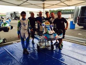 The Mandarinos and VemmeKart Italy have enjoyed success this summer, winning at Lonato in Rok Cup competition