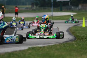 Kalish remained toward the front end of the 36-driver S2 field, driving to the second position on Saturday (Photo: EKN)