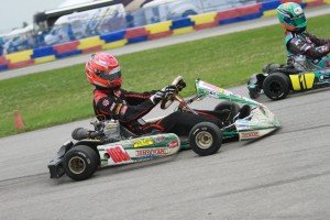 PA driver Brandon Jarsocrak positioned himself at the point of the heated TaG Senior championship chase (Photo: EKN)