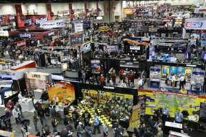 PRI Trade Show is a gathering of all forms of motorsports, including karting companies and racers (Photo: pri2015.com)