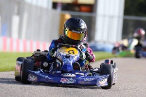 Adam Brickley extended his win streak to eight in Kid Kart following the season finale (Photo: Kathy Churchill - Route66kartracing.com)