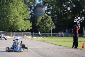 Armin Cavkusic notched another double win weekend in Leopard Senior (Photo: Kathy Churchill - Route66kartracing.com)