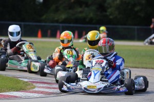 Josh Fierke returned to the front of the Yamaha Senior field, winning his first Final since the 2014 opening weekend (Photo: Kathy Churchill - Route66kartracing.com)