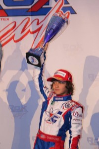 Jak Crawford placed third in the Mini Rok category at the Rok Cup International Final (Photo: Jak Crawford Racing)