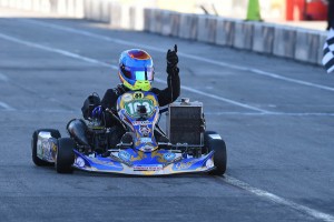 Kelly drove to victory at the SKUSA SuperNationals XIX in the S5 Junior category (Photo: On Track Promotions - otp.ca)