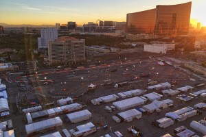 The Las Vegas Convention Center lot gives plenty of room to develop and grow for future SuperNationals (Photo: Superkarts! USA)
