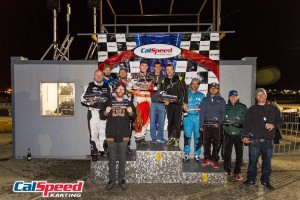Mach 5 Motorsports taking the top position on the podium