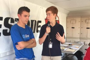 WKA Race Announcer Xander Clements brought his skills on the mic to this year's Kartweek