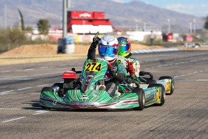 Nick Brueckner took every checkered flag in Junior Max in Tucson (Photo: SeanBuur.com)