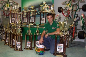 Joel became one of the few Americans to be added as a factory Tony Kart driver