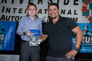 Anthony Willis scored an IAME Mini Swift engine to use for the 2016 season (Photo: dromophotos.com)