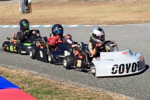 Andrew Willis leads Junior racing at Jacksonville (Photo: Debbie Yarbrough)