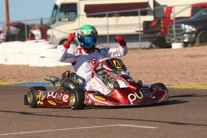 Kolton Griffin showed off his home track advantage in Shifter Senior (Photo: SeanBuur.com)