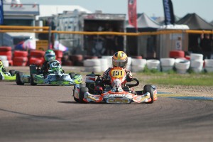 Marco Kacic went wire-to-wire in MIni Max (Photo: EKN)