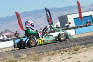 All drivers are chasing Nick Brueckner in the Junior Max division (Photo: EKN)