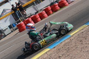 Nick Brueckner could make history in Sonoma should he swept both rounds in Junior Max (Photo: EKN)