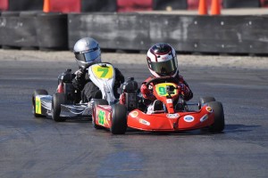Logan Ainsworth was on top of the results sheet in Honda Kid Kart throughout Round Two (Photo: Kart Racer Media)