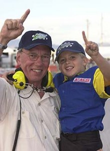 Murley played a big role in the life of young drivers, such as Gustavo Menezes