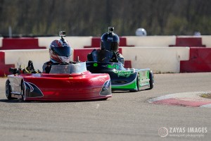 Camryn Reed (#709) and Ayden Guilbeau (#739) battled all weekend for Junior 1 top honors (Photo: Zayas Images)