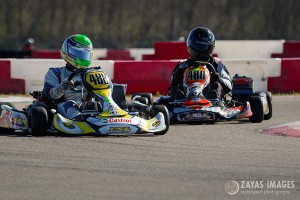 Luis Zervigon (#488) and Everett Thomas (#480) claimed a win each in Rotax DD2 Max (Photo: Zayas Images)