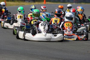 Jak Crawford earned his second victory of the weekend in MIni Max (Photo: SeanBuur.com)