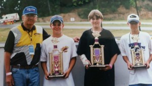 Don during one of the early podium ceremonies at South Bend