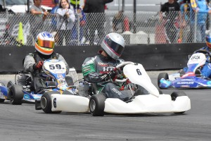 Diego Pelosi emerged as the top driver in the TaG Master division for his first win of the season (Photo: Kart Racer Media)