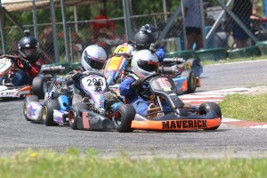 Close racing in TaG Cadet Restricted (Photo: Double Vision)