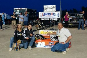 Donny Lampman in Victory Lane for the second time of 2016