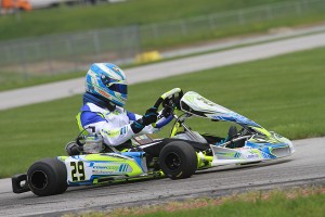 Austin Garrison is making his COMPKART debut this weekend (Photo: EKN)