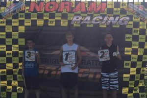 206 Junior Saturday podium
