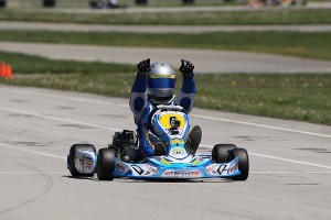 Dakota Pesek doubled up in the win column for Yamaha Senior (Photo: Kathy Churchill - Route66SprintSeries.com)