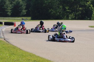 Caleb Bacon notched his first Route 66 victory in Saturday’s IAME Cadet division (Photo: Kathy Churchill - Route66SprintSeries.com)